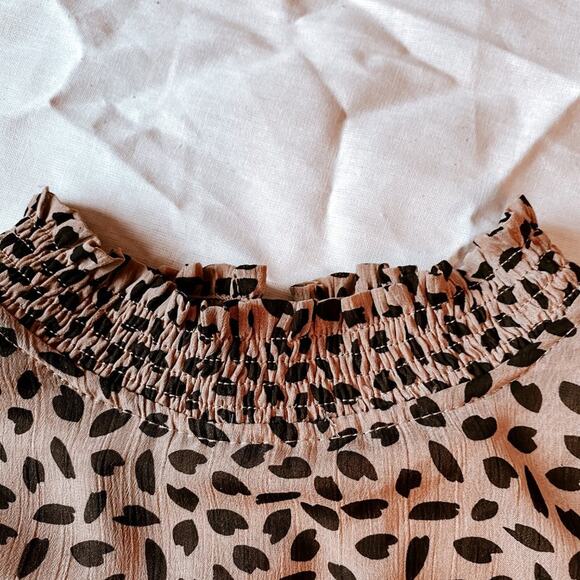 Adorn Boutique Leopard Print Dress - Size Medium - Picture 6 of 7